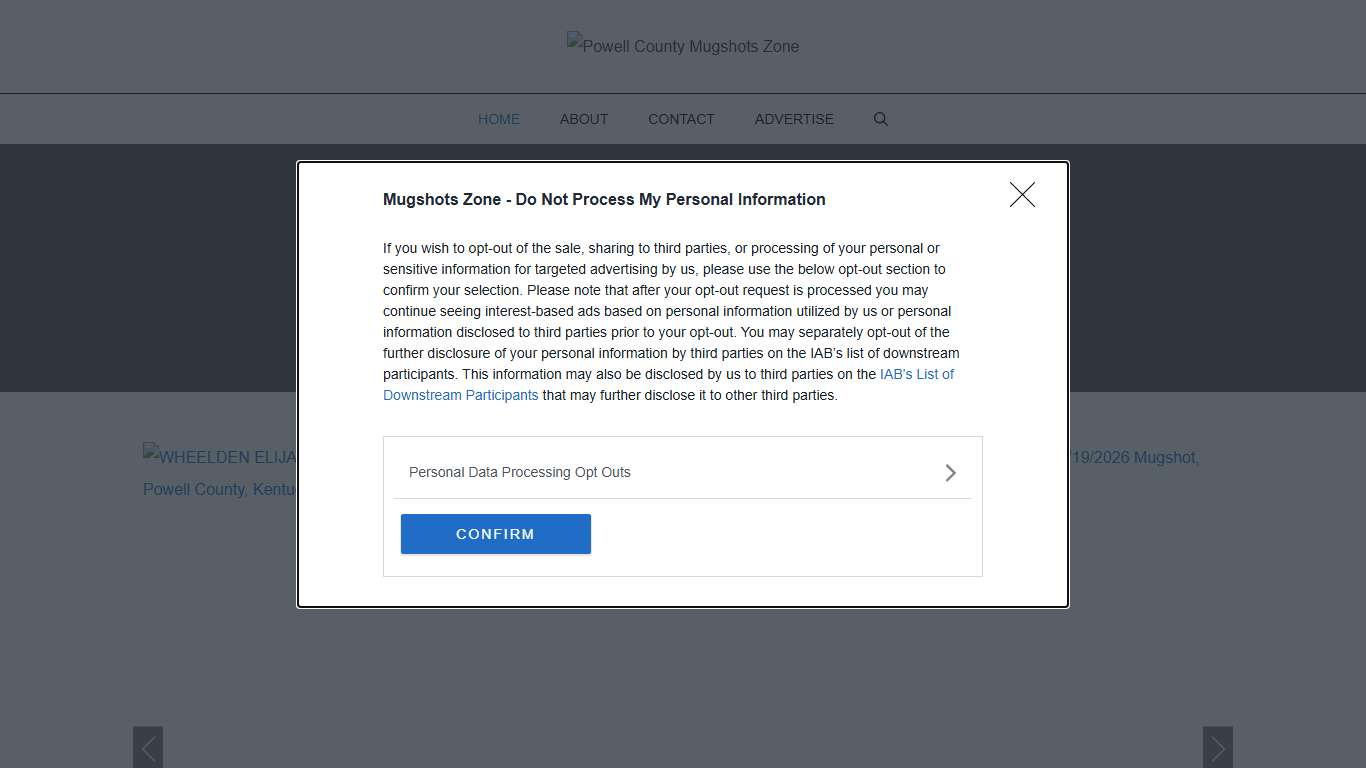 Powell County Mugshots Zone